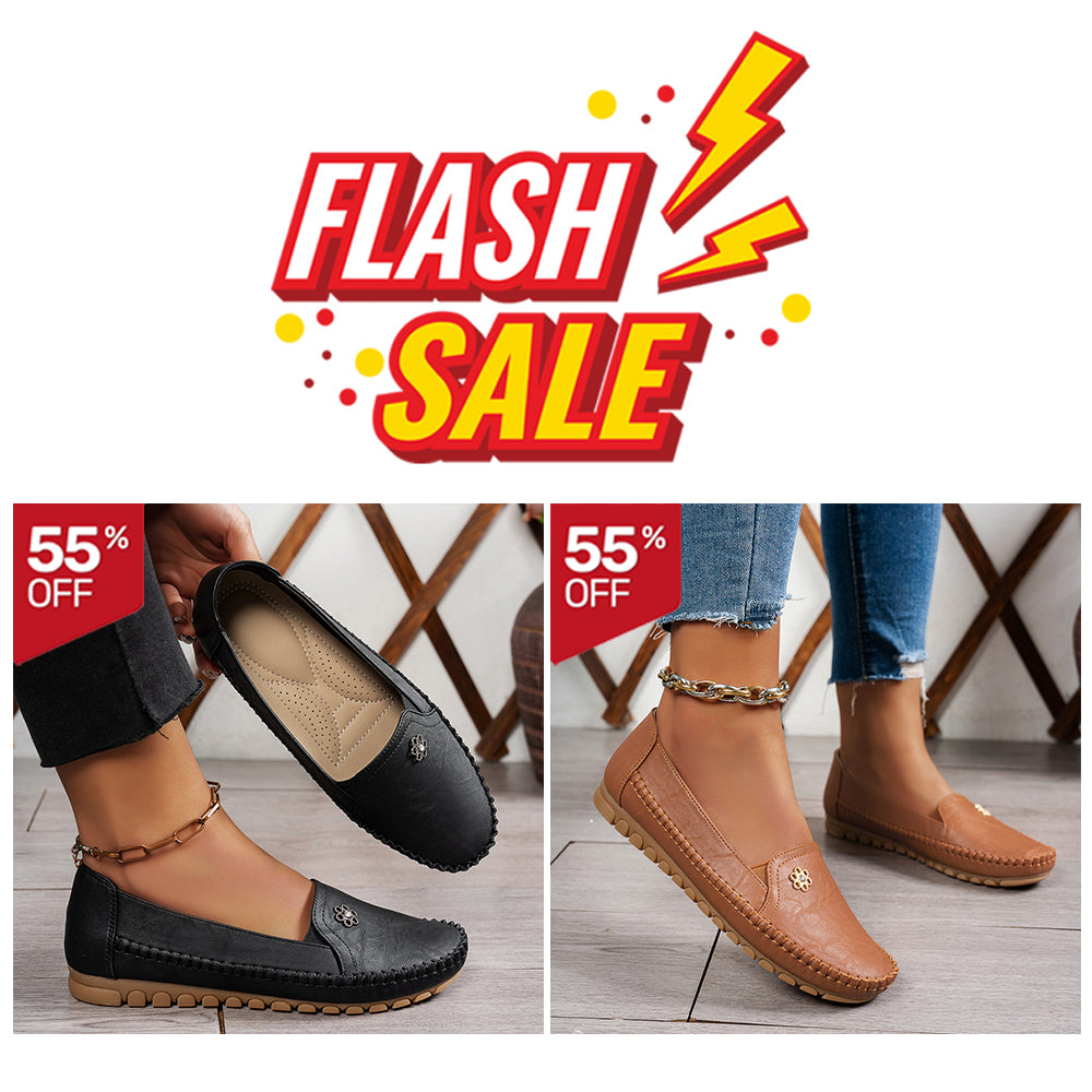 Orthopedic leather shoes, Lightweight, Anti-Slip, Breathable for Women
