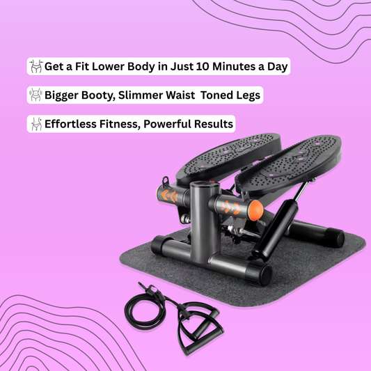 Mini Stepper Pedal Machine – Hydraulic Home Walking & Climbing Fitness Trainer