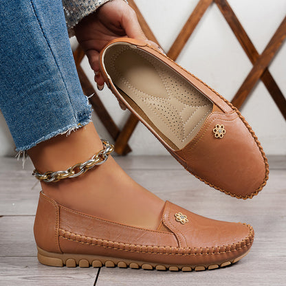 Orthopedic leather shoes, Lightweight, Anti-Slip, Breathable for Women