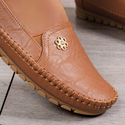 Orthopedic leather shoes, Lightweight, Anti-Slip, Breathable for Women