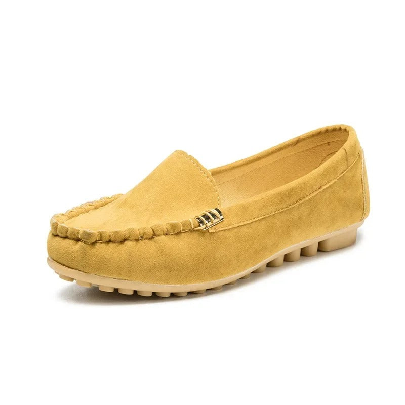 Women Flat Shoes Spring Autumn Women Casual Shoes Slips Round Toe Denim Flat Loafer Plus