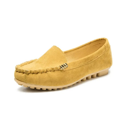 Women Flat Shoes Spring Autumn Women Casual Shoes Slips Round Toe Denim Flat Loafer Plus